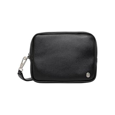 Calvin Herren Kulturbeutel Jeans Hardware mit Schlaufe, Schwarz (Black), Einheitsgröße Calvin Herren Kulturbeutel Jeans Hardware mit Schlaufe, Schwarz (Black), Einheitsgröße