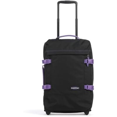 EASTPAK Tranverz S Kabinentrolley 42L (51 x 32,5 x 24 cm), robuster Koffer mit Rollen, leichtes Handgepäck mit 2 Fächern, Teleskopgriff & TSA-Schloss Kontrast Vineyard EASTPAK Tranverz S Kabinentrolley 42L (51 x 32,5 x 24 cm), robuster Koffer mit Rollen, leichtes Handgepäck mit 2 Fächern, Teleskopgriff & TSA-Schloss Kontrast Vineyard