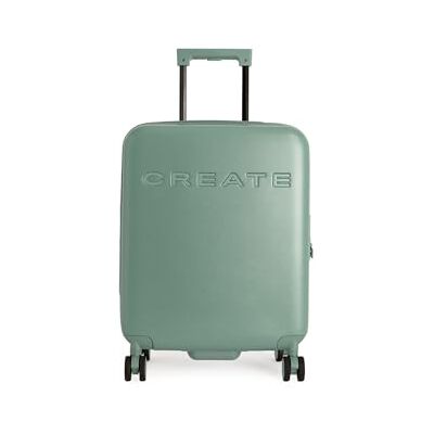 CREATE Luggage Studio/Hartschalenkoffer aus Lavendel/TSA-Vorhängeschloss, 4 Doppelrollen, Innen-Organizer, Teleskopgriff, robuste und langlebige Materialien, grün Salbei, Cabina S Expandible CREATE Luggage Studio/Hartschalenkoffer aus Lavendel/TSA-Vorhängeschloss, 4 Doppelrollen, Innen-Organizer, Teleskopgriff, robuste und langlebige Materialien, grün Salbei, Cabina S Expandible