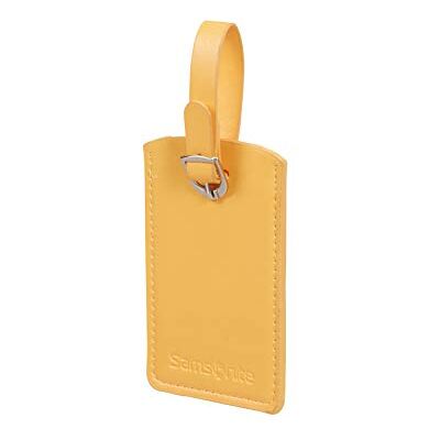 Samsonite Global Travel Accessories Gepäcketikett, 2er-Pack, Gelb (Sunflower) Samsonite Global Travel Accessories Gepäcketikett, 2er-Pack, Gelb (Sunflower)