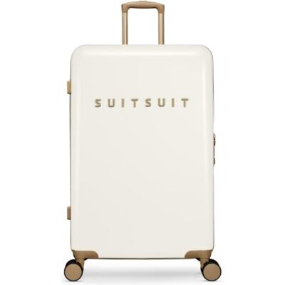 SUITSUIT Koffer Groß 66 cm Leicht Hartschalen Reisekoffer mit Rollen TSA-Schloss 59 L Fusion White Swan SUITSUIT Koffer Groß 66 cm Leicht Hartschalen Reisekoffer mit Rollen TSA-Schloss 59 L Fusion White Swan
