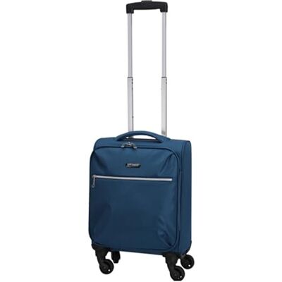 WELL HOME MOBILIARIO & DECORACIÓN Well Home Trolley Kabinenkoffer, 20 l, Polyester, Blau, blau, Kabinenkoffer 20 l WELL HOME MOBILIARIO & DECORACIÓN Well Home Trolley Kabinenkoffer, 20 l, Polyester, Blau, blau, Kabinenkoffer 20 l