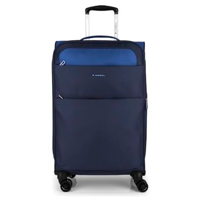Gabol Mittelgroßer, weicher Koffer mit Cloud 68 x 42 x 27 cm – Gewicht 2,7 kg mit Kapazität bis zu 68 l – 4 Doppelrollen und TSA-Schloss – Spanisches Design aus EVA, robust und flexibel, blau, 50 cm Gabol Mittelgroßer, weicher Koffer mit Cloud 68 x 42 x 27 cm – Gewicht 2,7 kg mit Kapazität bis zu 68 l – 4 Doppelrollen und TSA-Schloss – Spanisches Design aus EVA, robust und flexibel, blau, 50 cm