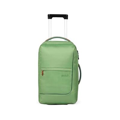 Satch Flow S Trolley Pure Jade Green Hellgrün Als Handgepäck mit 35 L oder großer Koffer mit 55 L, inklusive Wäschebeutel für komfortables Reisegepäck Satch Flow S Trolley Pure Jade Green Hellgrün Als Handgepäck mit 35 L oder großer Koffer mit 55 L, inklusive Wäschebeutel für komfortables Reisegepäck
