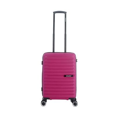 SAXOLINE Reisekoffer – Kabinengröße – klein – Kollektion Fiesta – Maße: 55 x 36 x 20,5 cm – Fassungsvermögen: 41 l – Gewicht: 2,7 kg, fuchsia, Modisch SAXOLINE Reisekoffer – Kabinengröße – klein – Kollektion Fiesta – Maße: 55 x 36 x 20,5 cm – Fassungsvermögen: 41 l – Gewicht: 2,7 kg, fuchsia, Modisch