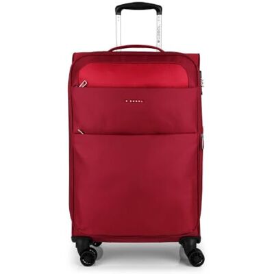 Gabol Mittelgroßer erweiterbarer Koffer Cloud weich mit Einer Kapazität von bis zu 72 l, rot, 50 cm, Koffer Gabol Mittelgroßer erweiterbarer Koffer Cloud weich mit Einer Kapazität von bis zu 72 l, rot, 50 cm, Koffer