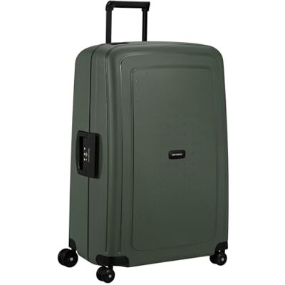 Samsonite S'Cure Renewed Hartschalenkoffer 75 cm, Groß, Check-in Koffer mit Dreipunkt-Verschluss, Leicht, 4.60 KG, 102 L, Grün (Dark Green) Samsonite S'Cure Renewed Hartschalenkoffer 75 cm, Groß, Check-in Koffer mit Dreipunkt-Verschluss, Leicht, 4.60 KG, 102 L, Grün (Dark Green)