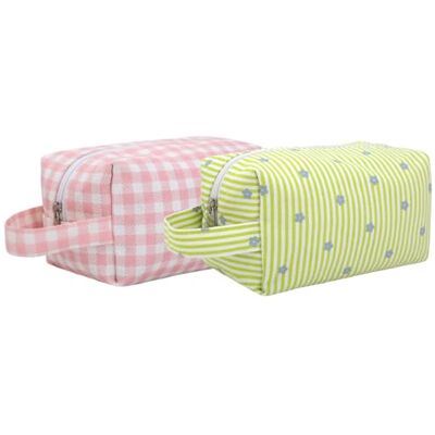 Ecoright Kosmetiktasche, toilettenbeutel für Frauen, Kosmetiktasche mit Fächern, Reise-Kosmetiktasche, Kulturtasche für Reisen für tägliche Essentials(Pack of 2) Ecoright Kosmetiktasche, toilettenbeutel für Frauen, Kosmetiktasche mit Fächern, Reise-Kosmetiktasche, Kulturtasche für Reisen für tägliche Essentials(Pack of 2)