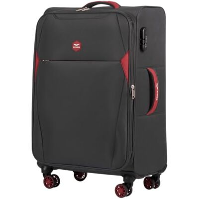 W WINGS Wings Koffer Weichschale Stoffkoffer Leichter Weichschalenkoffer mit 4 Rollen Reisegepäck Stoff Groß Koffer für Reisekoffer Koffer & Trolleys Softcase Koffer für Reisen W WINGS Wings Koffer Weichschale Stoffkoffer Leichter Weichschalenkoffer mit 4 Rollen Reisegepäck Stoff Groß Koffer für Reisekoffer Koffer & Trolleys Softcase Koffer für Reisen