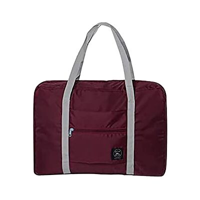 EHOTER Sporttasche Wochenendtasche Große Kapazität Reisetasche Vintage Duffel Bag Groß Übernachtung Handgepäck für Männer und Frauen Reisetasche Gepäck Wasserdicht Tragbar Turnbeutel, weinrot EHOTER Sporttasche Wochenendtasche Große Kapazität Reisetasche Vintage Duffel Bag Groß Übernachtung Handgepäck für Männer und Frauen Reisetasche Gepäck Wasserdicht Tragbar Turnbeutel, weinrot