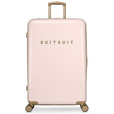 SUITSUIT Koffer Groß 76 cm Hartschalen Reisekoffer mit Rollen TSA-Schloss 94 L Fusion Rose Pearl SUITSUIT Koffer Groß 76 cm Hartschalen Reisekoffer mit Rollen TSA-Schloss 94 L Fusion Rose Pearl