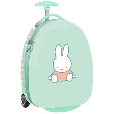 safta Miffy Friends 16-Zoll-Kinderkoffer, Kabinengepäck mit 2 Rollen und Teleskopgriff, gefüttertem Innenraum mit Reißverschluss-Netztasche und elastischen Haltegurten, ABS+PC, Maße: 28 x 23 x 43 cm safta Miffy Friends 16-Zoll-Kinderkoffer, Kabinengepäck mit 2 Rollen und Teleskopgriff, gefüttertem Innenraum mit Reißverschluss-Netztasche und elastischen Haltegurten, ABS+PC, Maße: 28 x 23 x 43 cm