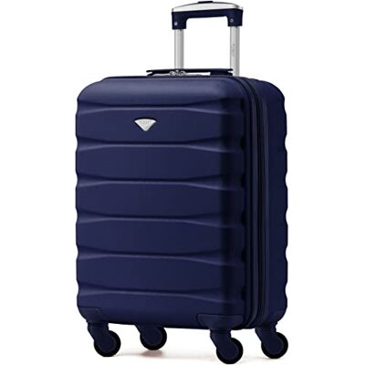 Flight Knight Leichte 4-Rad-ABS-Hartschalenkoffer Handgepack, zugelassen fur uber 60 Fluggesellschaften, einschließlich easyJet, Jet2 und maximale Große fur Ryanair (Priority) 55 x 40 x 20 cm Flight Knight Leichte 4-Rad-ABS-Hartschalenkoffer Handgepack, zugelassen fur uber 60 Fluggesellschaften, einschließlich easyJet, Jet2 und maximale Große fur Ryanair (Priority) 55 x 40 x 20 cm
