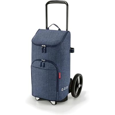 reisenthel citycruiser Set (Rack + Bag) Tasche herringbone dark blue + Rack Black Praktische Einkaufstasche mit Mehreren großen Fächern Wird mit dem Gepäckträger als Set verkauft reisenthel citycruiser Set (Rack + Bag) Tasche herringbone dark blue + Rack Black Praktische Einkaufstasche mit Mehreren großen Fächern Wird mit dem Gepäckträger als Set verkauft