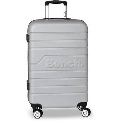 Bench Large L Koffer (79 cm) Silber, Hartschale mit TSA-Lock Kombinationsschloss Bench Large L Koffer (79 cm) Silber, Hartschale mit TSA-Lock Kombinationsschloss