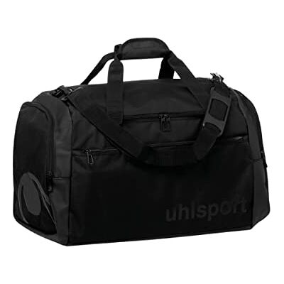 uhlsport ESSENTIAL 50 Liter SPORTTASCHE Reisetasche für Damen und Herren mit zwei Seitentaschen und Frontfach Tasche für Sport, Reisen, Fitness, Gym, Handball, Fußball Schwarz uhlsport ESSENTIAL 50 Liter SPORTTASCHE Reisetasche für Damen und Herren mit zwei Seitentaschen und Frontfach Tasche für Sport, Reisen, Fitness, Gym, Handball, Fußball Schwarz