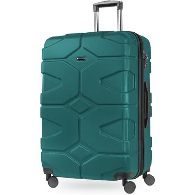 Hauptstadtkoffer X-Kölln Großer Hartschalen-Koffer 76 cm, 107-120 Liter, 4 Doppel-Rollen, Trolley, Rollkoffer, Reisekoffer, Volumenerweiterung, TSA, Aquagrün Hauptstadtkoffer X-Kölln Großer Hartschalen-Koffer 76 cm, 107-120 Liter, 4 Doppel-Rollen, Trolley, Rollkoffer, Reisekoffer, Volumenerweiterung, TSA, Aquagrün
