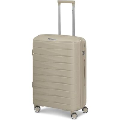 Franky Check-in Koffer für Damen und Herren mittelgroßer Trolley 42 x 24 x 65 cm aus hochwertigem, leichtem Polypropylen Material Erweiterbar & TSA-Schloss London Serie Franky Check-in Koffer für Damen und Herren mittelgroßer Trolley 42 x 24 x 65 cm aus hochwertigem, leichtem Polypropylen Material Erweiterbar & TSA-Schloss London Serie