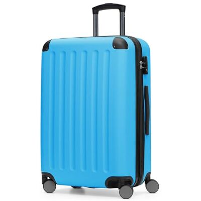 Hauptstadtkoffer Spree Mittelgroßer Hartschalenkoffer, TSA, 4 Rollen, Koffer, Trolley, Rollkoffer, Reisekoffer, Volumenerweiterung, 65 cm, 74 Liter, Cyanblau Hauptstadtkoffer Spree Mittelgroßer Hartschalenkoffer, TSA, 4 Rollen, Koffer, Trolley, Rollkoffer, Reisekoffer, Volumenerweiterung, 65 cm, 74 Liter, Cyanblau