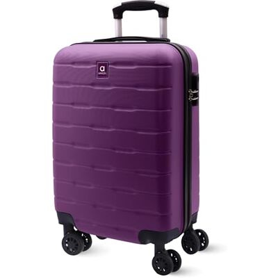 AMICHI – Handgepäck Koffer 55x40x20 cm Leichter Kabinentrolley Hartschale mit 4 Rollen Bordgepäck geeignet für Flugzeug Ryanair & mehr AMICHI – Handgepäck Koffer 55x40x20 cm Leichter Kabinentrolley Hartschale mit 4 Rollen Bordgepäck geeignet für Flugzeug Ryanair & mehr