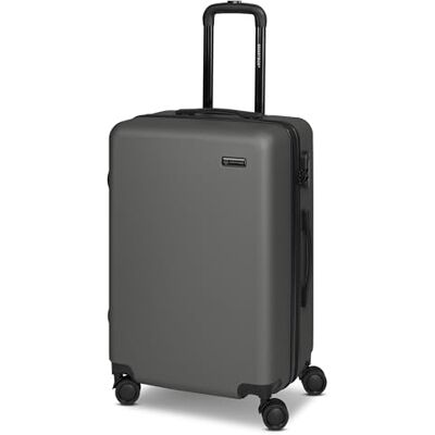 SMARTBOX Hartschalen-Koffer M 66x43x27 cm ABS 4-Doppelrollen Edition 05, Volumen 61 L, Zahlenschloss, leicht, Rollen vertieft SMARTBOX Hartschalen-Koffer M 66x43x27 cm ABS 4-Doppelrollen Edition 05, Volumen 61 L, Zahlenschloss, leicht, Rollen vertieft