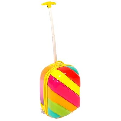Bayer Bouncie Kinder-Trolley Rainbow, Kindergepäck, Kinderkoffer, bunt, 46 cm Bayer Bouncie Kinder-Trolley Rainbow, Kindergepäck, Kinderkoffer, bunt, 46 cm