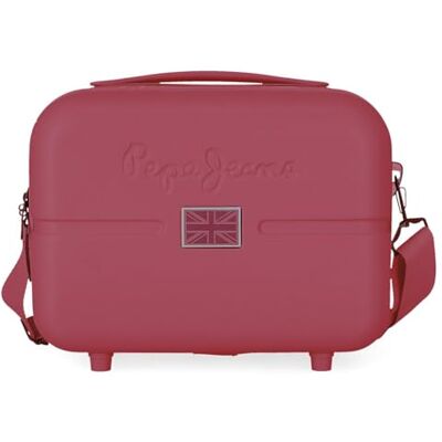 Pepe Jeans Accent Nececer, anpassungsfähig, aus robustem ABS, 29 x 21 x 15 cm, Burgunderrot, 9.1L 0.8 kgs von Joumma Bags Pepe Jeans Accent Nececer, anpassungsfähig, aus robustem ABS, 29 x 21 x 15 cm, Burgunderrot, 9.1L 0.8 kgs von Joumma Bags