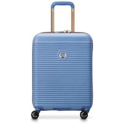 DELSEY Paris Freestyle Hartschalen-Kabinenkoffer 55 cm x 39 cm x 21 cm 36 L S Slim Himmelblau DELSEY Paris Freestyle Hartschalen-Kabinenkoffer 55 cm x 39 cm x 21 cm 36 L S Slim Himmelblau