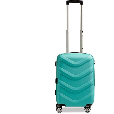 Stratic Arrow 2 Hartschalen-Koffer Trolley Reisekoffer Rollkoffer 4 Rollen TSA-Zahlenschloss, Getränkehalter, Größe S, Türkis Stratic Arrow 2 Hartschalen-Koffer Trolley Reisekoffer Rollkoffer 4 Rollen TSA-Zahlenschloss, Getränkehalter, Größe S, Türkis