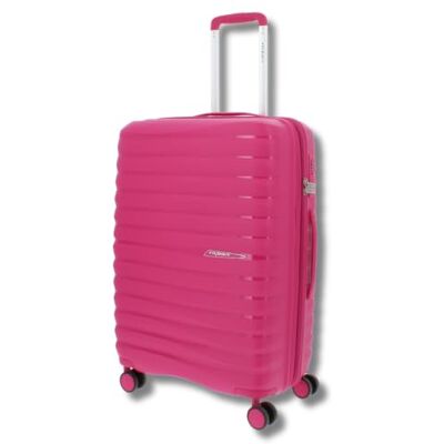 Franky Hartschalenkoffer Trolley 360° Rollen Polypropylen-Material TSA-Schloss Größen: S/M/L in vielen Farben -PP18 (Fuchsia M) Franky Hartschalenkoffer Trolley 360° Rollen Polypropylen-Material TSA-Schloss Größen: S/M/L in vielen Farben -PP18 (Fuchsia M)