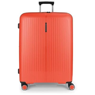 Gabol Großer erweiterbarer Koffer Brooklyn 51 x 75 x 31/34 cm – leichtes Gepäck 4,5 kg mit Kapazität 109/119,6 l – 4 Doppelräder 360° und TSA-Schloss – Spanisches Design aus Polypropylen, korallenrot Gabol Großer erweiterbarer Koffer Brooklyn 51 x 75 x 31/34 cm – leichtes Gepäck 4,5 kg mit Kapazität 109/119,6 l – 4 Doppelräder 360° und TSA-Schloss – Spanisches Design aus Polypropylen, korallenrot