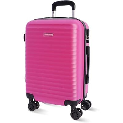 DON ALGODON Koffer Handgepäck Koffer 55x40x20 -Reisekoffer mit 4 Rollen 360º leicht- Hartschalenkoffer ABS 32 L Trolley Carry on Luggage rollkoffer Klein & Mittelgroß Iris DON ALGODON Koffer Handgepäck Koffer 55x40x20 -Reisekoffer mit 4 Rollen 360º leicht- Hartschalenkoffer ABS 32 L Trolley Carry on Luggage rollkoffer Klein & Mittelgroß Iris