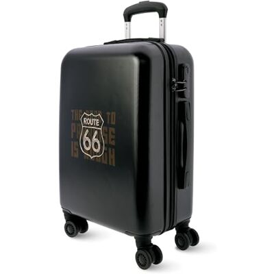 Route 66 Koffer Handgepäck Koffer 55x40x20 -Reisekoffer mit 4 Rollen 360º leicht- Hartschalenkoffer ABS 33 L Trolley Carry on Luggage rollkoffer- Klein & Mittelgroß Route 66 Koffer Handgepäck Koffer 55x40x20 -Reisekoffer mit 4 Rollen 360º leicht- Hartschalenkoffer ABS 33 L Trolley Carry on Luggage rollkoffer- Klein & Mittelgroß