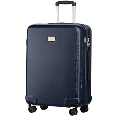 PUCCINI Polycarbonat Koffer Panama Hartschalenkoffer Trolley Leicht Reisekoffer mit Zwillingsrollen TSA-Kombinationsschloss M-L-XL (Dunkelblau, L) PUCCINI Polycarbonat Koffer Panama Hartschalenkoffer Trolley Leicht Reisekoffer mit Zwillingsrollen TSA-Kombinationsschloss M-L-XL (Dunkelblau, L)