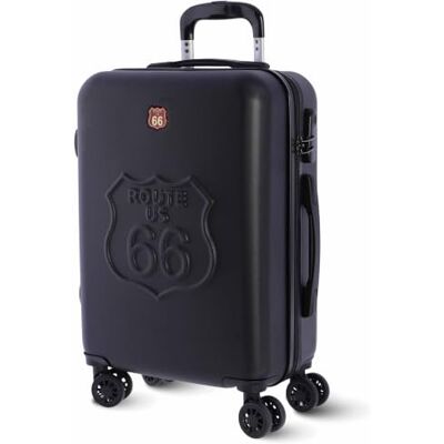 Route 66 Handgepäck Koffer 55x40x20 Hartschale 4 Rollen Trolley Leicht Route 66 Handgepäck Koffer 55x40x20 Hartschale 4 Rollen Trolley Leicht