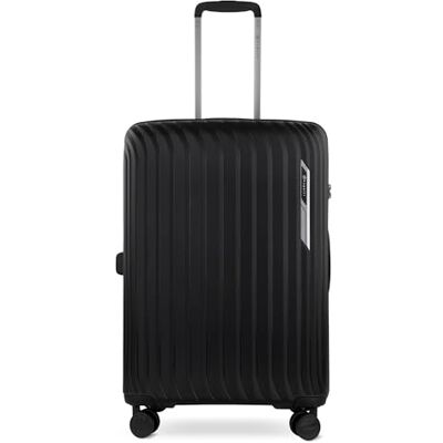 Bugatti Hera Hartschalen-Koffer M mit 4-Rollen, Leichter Reise-Koffer aus PP Light in schwarz Bugatti Hera Hartschalen-Koffer M mit 4-Rollen, Leichter Reise-Koffer aus PP Light in schwarz