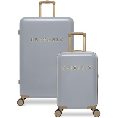SUITSUIT Kofferset 2 teilig Handgepäck Koffer Reisekoffer Groß Koffer Leicht Hartschalenkoffer mit TSA-Schloss Fusion SUITSUIT Kofferset 2 teilig Handgepäck Koffer Reisekoffer Groß Koffer Leicht Hartschalenkoffer mit TSA-Schloss Fusion