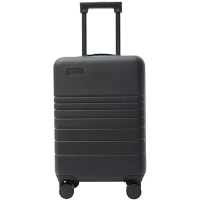 ETERNITIVE Handgepäck Koffer ABS Schwarz 55x35x20 cm – E2 TSA-Schloss 4 Doppelrollen Hartschale ETERNITIVE Handgepäck Koffer ABS Schwarz 55x35x20 cm – E2 TSA-Schloss 4 Doppelrollen Hartschale