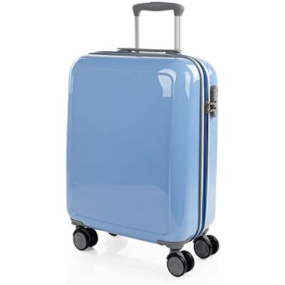 ITACA Leicht koffer set polycarbonat reisekoffer set für flugreisen Dauerhaft hartschalenkoffer set Kofferset hartschale mit kombinationsschloss Robuster und leichter reisekofferset koff, Blau ITACA Leicht koffer set polycarbonat reisekoffer set für flugreisen Dauerhaft hartschalenkoffer set Kofferset hartschale mit kombinationsschloss Robuster und leichter reisekofferset koff, Blau