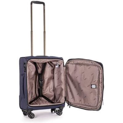 Stratic Bendigo Light+ Koffer Weichschale Reisekoffer Trolley Rollkoffer, TSA Kofferschloss, 4 Rollen, Erweiterbar Stratic Bendigo Light+ Koffer Weichschale Reisekoffer Trolley Rollkoffer, TSA Kofferschloss, 4 Rollen, Erweiterbar