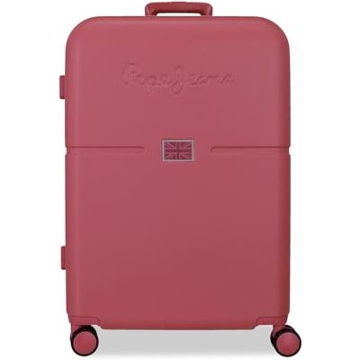 Pepe Jeans Accent Mittelgroßer Koffer, 48 x 70 x 28 cm, robuster ABS-Verschluss, integrierter TSA-Verschluss, Bordeauxrot, 94.08L 4kg, 4 Doppelrollen von Joumma Bags Pepe Jeans Accent Mittelgroßer Koffer, 48 x 70 x 28 cm, robuster ABS-Verschluss, integrierter TSA-Verschluss, Bordeauxrot, 94.08L 4kg, 4 Doppelrollen von Joumma Bags