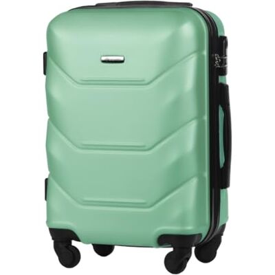 Diamond Hartschalen-Kabinenkoffer S 20" – Hellgrün, ABS Premium, 360° Rollen, Zahlenschloss, 33 L, Leicht & Robust Diamond Hartschalen-Kabinenkoffer S 20" – Hellgrün, ABS Premium, 360° Rollen, Zahlenschloss, 33 L, Leicht & Robust