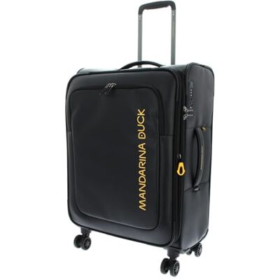 Mandarina Duck Eco Coated Exp Trolley M Black Mandarina Duck Eco Coated Exp Trolley M Black