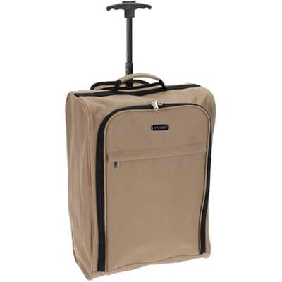 WELL HOME MOBILIARIO & DECORACIÓN Well Home Trolley, Polyester, 30 l, Beige, mit Reißverschluss, beige, Trolley mit 30 l WELL HOME MOBILIARIO & DECORACIÓN Well Home Trolley, Polyester, 30 l, Beige, mit Reißverschluss, beige, Trolley mit 30 l