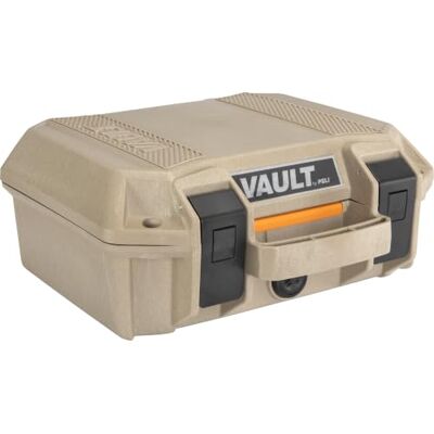 PELI Vault V100C Schutzkoffer; Wetterfest; 7L Volumen; Farbe: Desert Tan Erschwinglicher Koffer für Kameras, Drohnen und Optikschutz. Ideal für raue Bedingungen und abenteuerliche Reisen. PELI Vault V100C Schutzkoffer; Wetterfest; 7L Volumen; Farbe: Desert Tan Erschwinglicher Koffer für Kameras, Drohnen und Optikschutz. Ideal für raue Bedingungen und abenteuerliche Reisen.