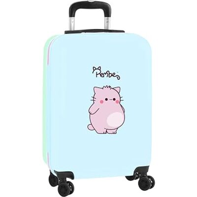 safta PEMBE The PINK CAT Kabinentrolley, 50,8 cm, Koffer mit Rädern, Sicherheitsschloss, Leichter Koffer, 34,5 x 20 x 55 cm safta PEMBE The PINK CAT Kabinentrolley, 50,8 cm, Koffer mit Rädern, Sicherheitsschloss, Leichter Koffer, 34,5 x 20 x 55 cm
