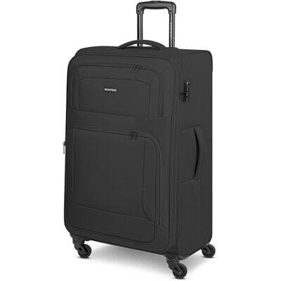 SMARTBOX großer Weichgepäck Check-in Koffer für Damen & Herren Großer XL Trolley 46 x 31 x 78 cm 4 Rollen & Zahlenschloss erweiterbar mit Dehnfalte leichte 3,6 kg (Edition 04) SMARTBOX großer Weichgepäck Check-in Koffer für Damen & Herren Großer XL Trolley 46 x 31 x 78 cm 4 Rollen & Zahlenschloss erweiterbar mit Dehnfalte leichte 3,6 kg (Edition 04)