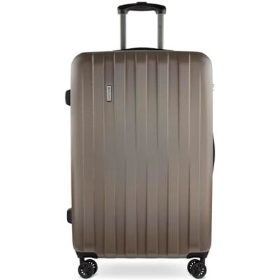Bugatti Lima Hartschalenkoffer 77,5x52x31,5 cm, 91,7L, 4-Rollen mit TSA-Schloss, Bronze Bugatti Lima Hartschalenkoffer 77,5x52x31,5 cm, 91,7L, 4-Rollen mit TSA-Schloss, Bronze