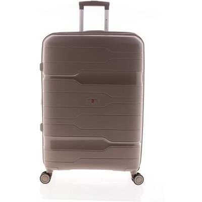 Gladiator Großer Koffer, 115 l, erweiterbar, 4R, sehr Robustes Polypropylen, Boxen, beige, Großer Koffer, 115 l, erweiterbar, 4R, super Robustes Polypropylen, Boxing Gladiator Großer Koffer, 115 l, erweiterbar, 4R, sehr Robustes Polypropylen, Boxen, beige, Großer Koffer, 115 l, erweiterbar, 4R, super Robustes Polypropylen, Boxing