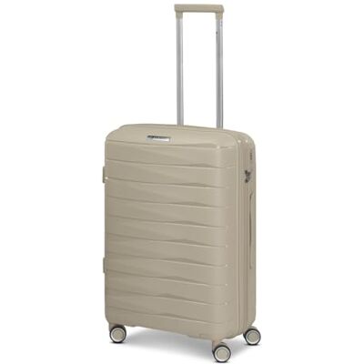 Franky Kabinen-Koffer für Damen und Herren Kleiner Cabin-Trolley 36 x 20 x 55 cm aus hochwertigem, leichtem Polypropylen Material Erweiterbar & TSA-Schloss London Serie Franky Kabinen-Koffer für Damen und Herren Kleiner Cabin-Trolley 36 x 20 x 55 cm aus hochwertigem, leichtem Polypropylen Material Erweiterbar & TSA-Schloss London Serie